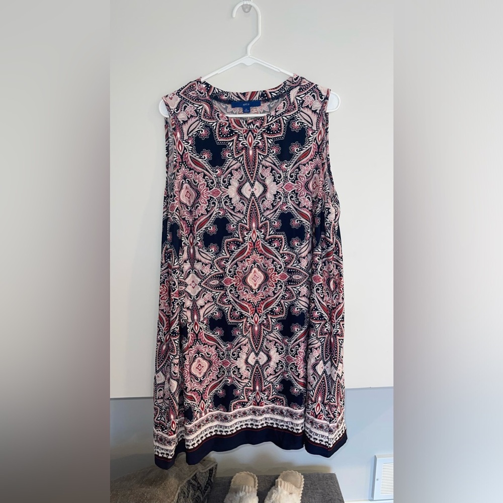 Pink and black Apt. 9 dress